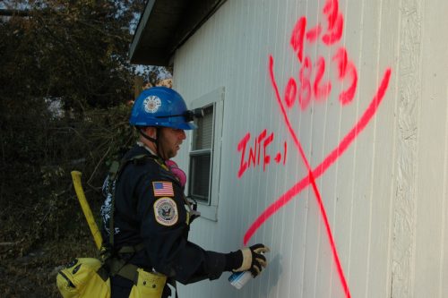 FEMA Search Marking Stickers